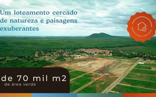 Loteamento em Pacatuba sem entrada – a partir de R$ 250,00 mês*